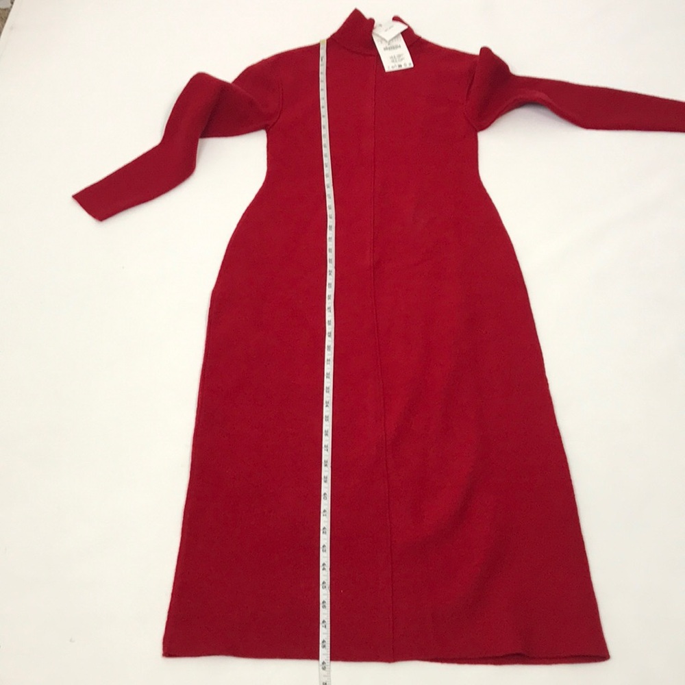NWT Zara Wool Midi Jumper Dress - Picture 15 of 15